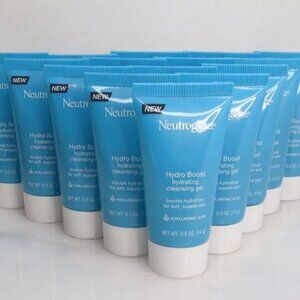 Neutrogena Hydro Boost Hydrating Cleansing Gel 0.5 oz – Travel Size – Pack of 6